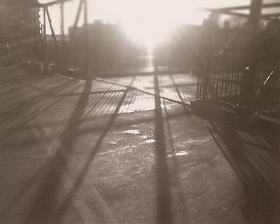 Sunset on the Williamburg Bridge