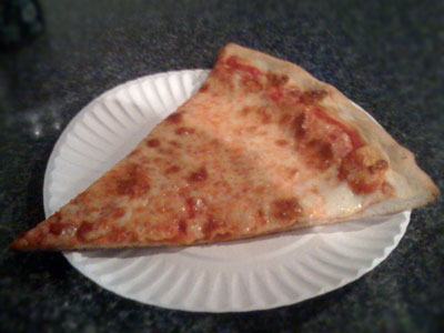 a slice of pizza at San Marco Pizzeria - 577 Lorimer Street, Brooklyn, NY 11211 - (718) 387-4861